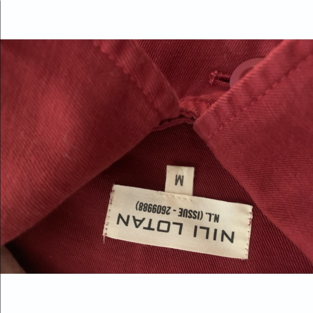 Red jumpsuit
